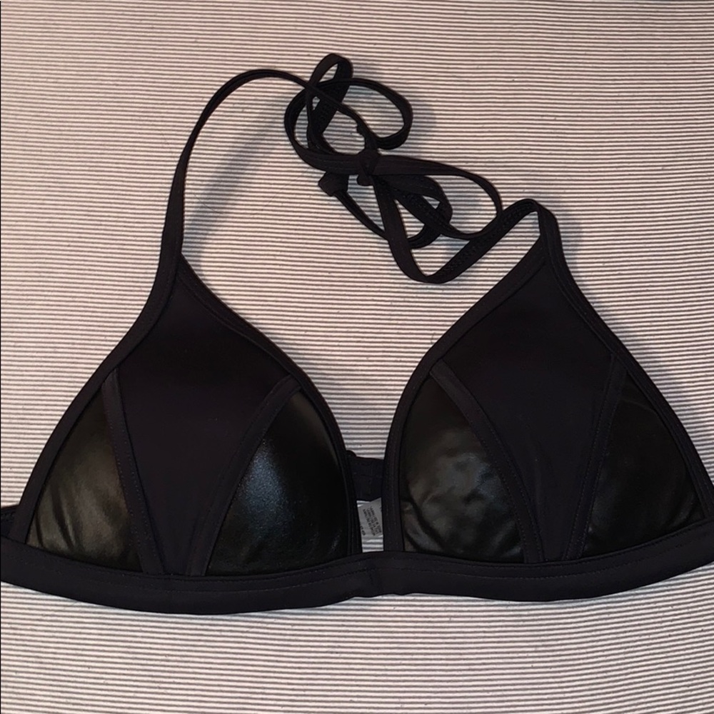Black PINK swim top